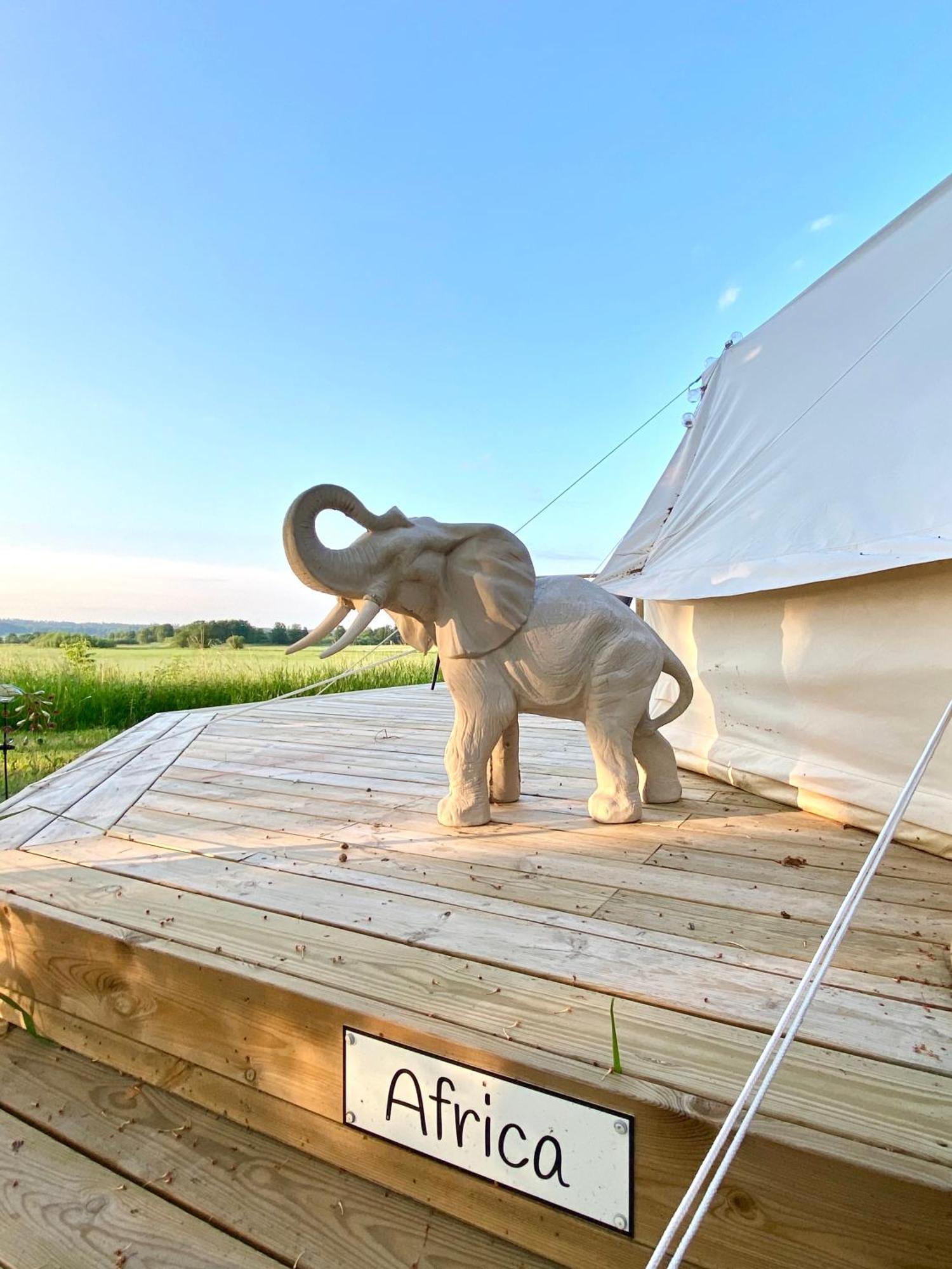 מלון Klockrike Soerby Glamping מראה חיצוני תמונה