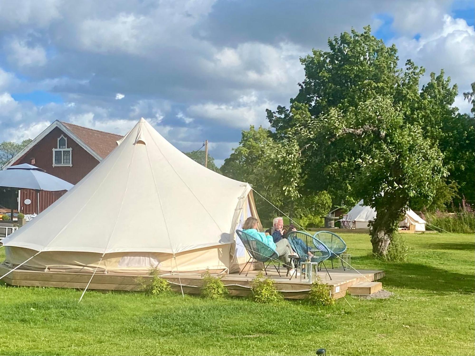 מלון Klockrike Soerby Glamping מראה חיצוני תמונה