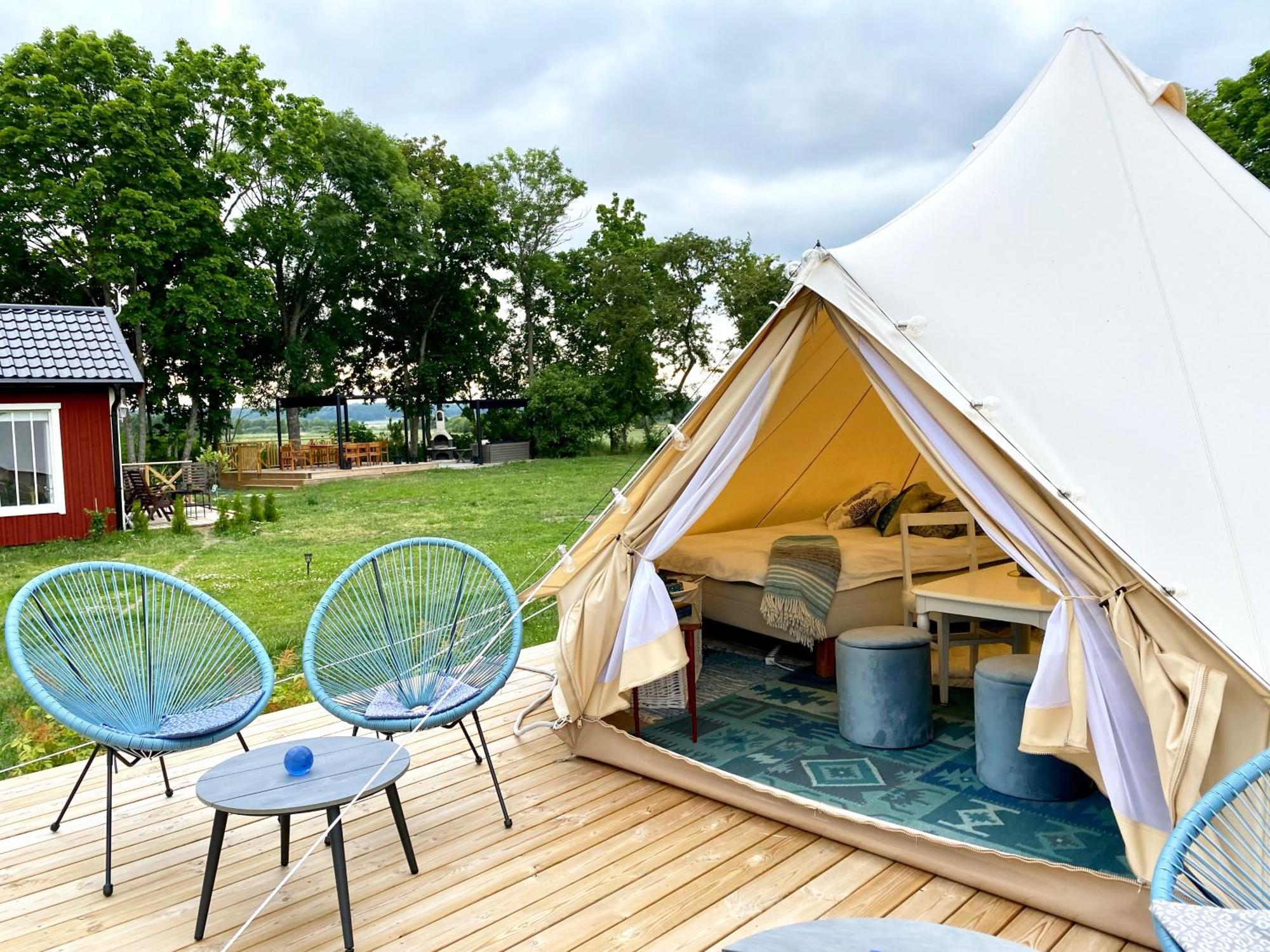 מלון Klockrike Soerby Glamping מראה חיצוני תמונה