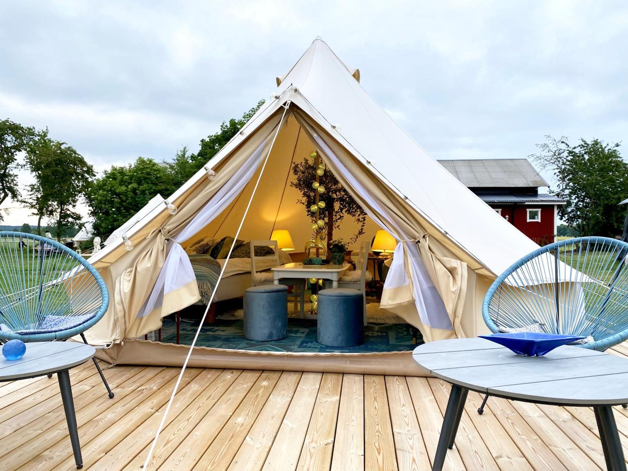 מלון Klockrike Soerby Glamping מראה חיצוני תמונה