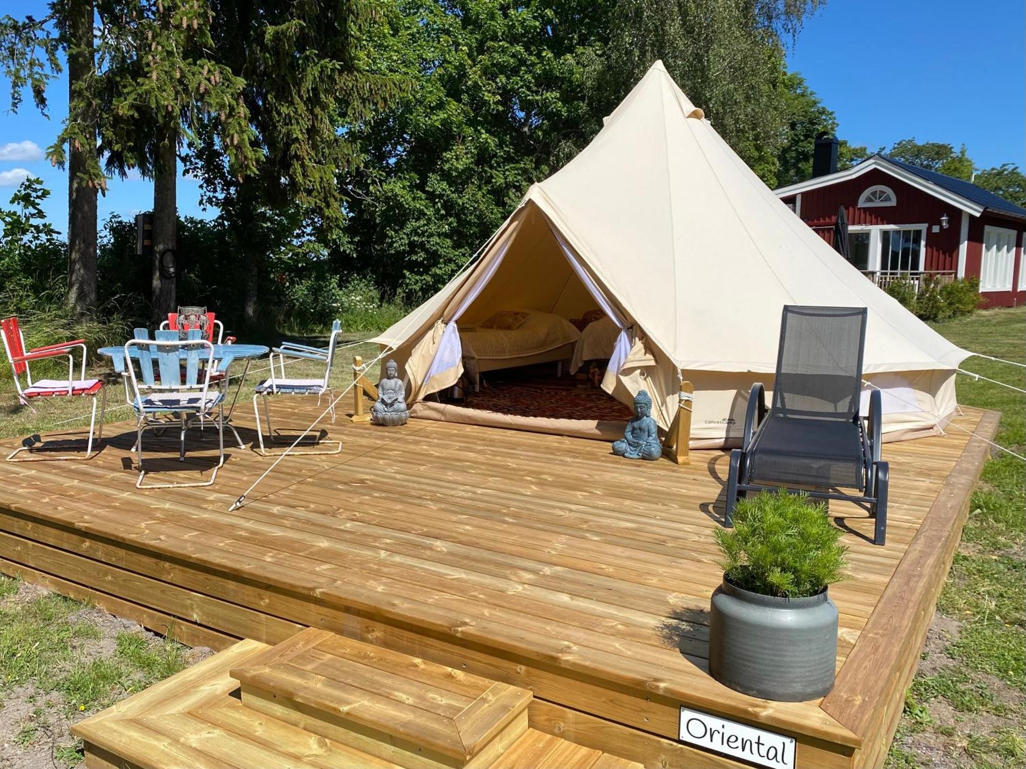 מלון Klockrike Soerby Glamping מראה חיצוני תמונה